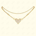 GNS - Heart Gold Anklet (CZA08G)