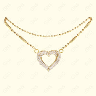 GNS - Heart Gold Anklet (CZA22G)