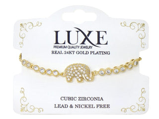 C&L - LUXE CZ BRACELET GOLD (LXCB15G)