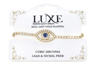 C&L - LUXE CZ BRACELET GOLD (LXCB11G)