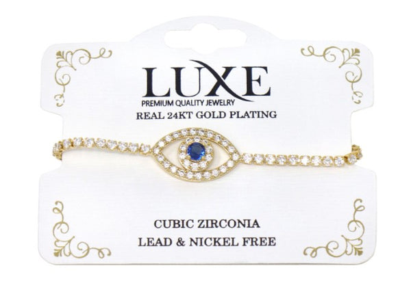 C&L - LUXE CZ BRACELET GOLD (LXCB11G)