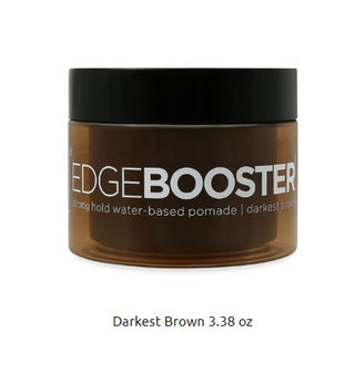 STYLE FACTOR - HIDEOUT Edge Booster Strong Hold Water-Based Pomade Darkest Brown