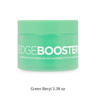 STYLE FACTOR - Edge Booster Extra Strength and Moisture Rich Pomade Thick & Coarse Hair Green Beryl