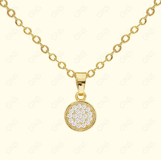 GNS - Gold Circle Necklace