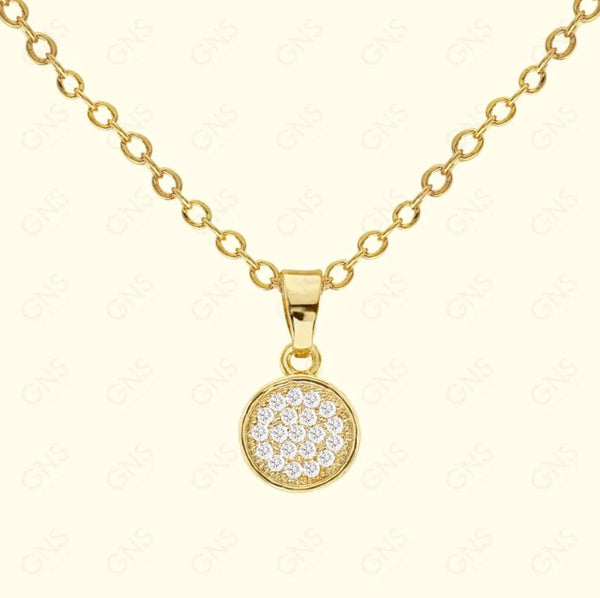 GNS - Gold Circle Necklace