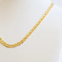 Joy Jewelry - Gold Necklace Chain Marine Textured 4mm 20