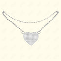 GNS - Heart Silver Anklet (CZA25S)