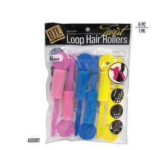 MAGIC COLLECTION - BTL Loop Hair Rollers Assorted