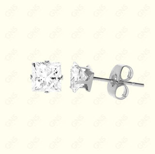 GNS - Silver Square Earring (CUSP5S)