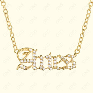 GNS - Gold Zodiac Necklace Aries