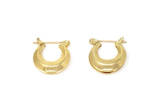 C&L - Gold Pincatch Hollow Earrings (PHG3)