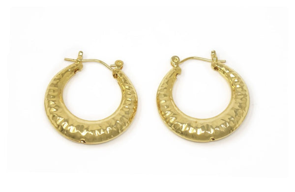 C&L - Gold Pincatch Hollow Earrings (PHG2)