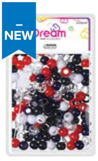 DREAM WORLD - HAIR BEADS MEDIUM TOMMY (BR3000TM)