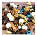 MAGIC COLLECTION - Hair Beads Wood Beads #WOODMIX-9