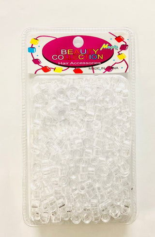 BEAUTY COOLECTION - Hair Bead Clear Small 200 Pieces (#200CRY)