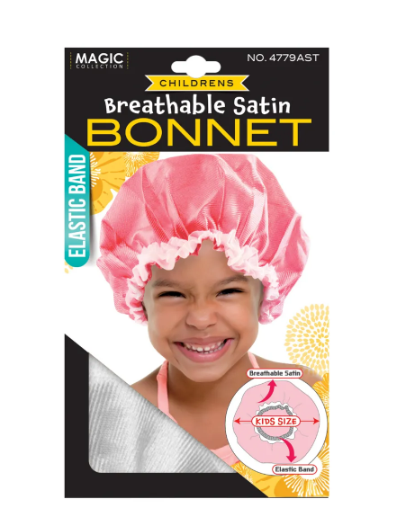 MAGIC COLLECTION - Children's Breathable Stain Bonnet ASSORTED