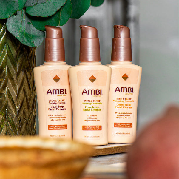 AMBI - Skin Care Even & Clear Moisturizing Coconut Oil Cocoa Butter Facial Cleanser