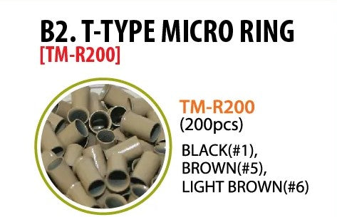 EVE HAIR INC - Premium T-Type Micro Ring