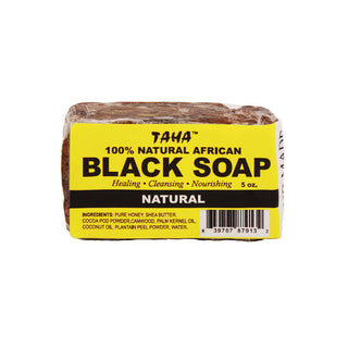 TAHA - 100% Natural African Black Soap