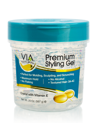 VIA - Natural Premium Styling Gel Crystal With Vitamin E