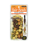 MAGIC COLLECTION - Hair Beads Wood Beads WOODMIX-5