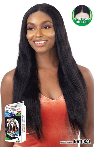 NAKED NATURE - 100% HUMAN HAIR HD Lace Front Wig Wet & Wavy DARLING WAVE (100% Human Hair)