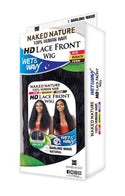 NAKED NATURE - 100% HUMAN HAIR HD Lace Front Wig Wet & Wavy DARLING WAVE (100% Human Hair)