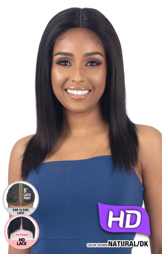 GIRLFRIEND - 100% Virgin Human Hair HD Lace Front Wig STRAIGHT 18