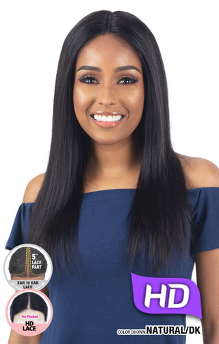 GIRLFRIEND - 100% Virgin Human Hair HD Lace Front STRAIGHT 22