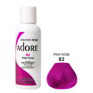 Buy 82-pink-rose Adore - Semi-Permanent Hair Dye