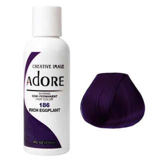 Buy 186-rich-eggplant Adore - Semi-Permanent Hair Dye