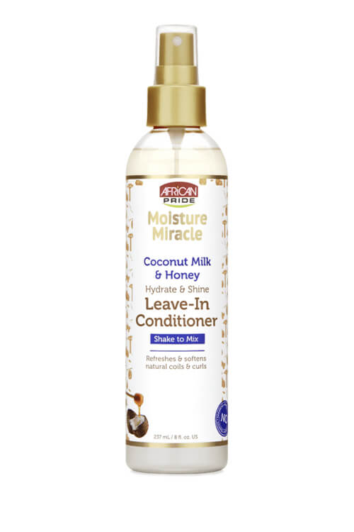 African Pride - Moisture Miracle Coconut Milk & Honey Leave-In Conditioner