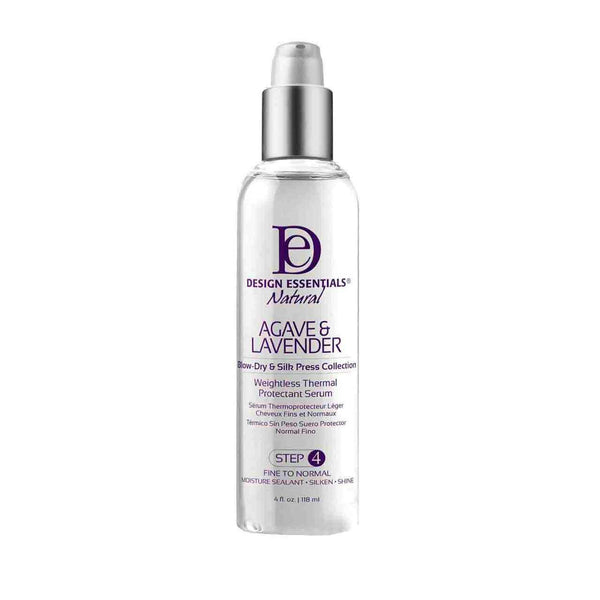 Design Essentials - Agave & Lavender Weightless Thermal Protectant Serum