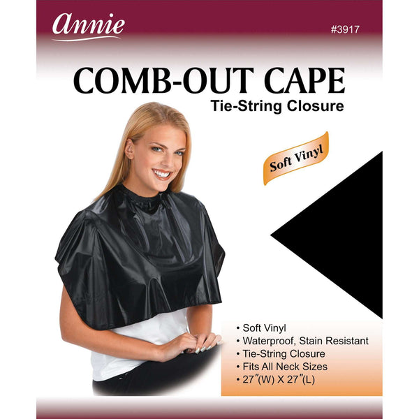 ANNIE - Comb-Out Cape Tie-String Closure