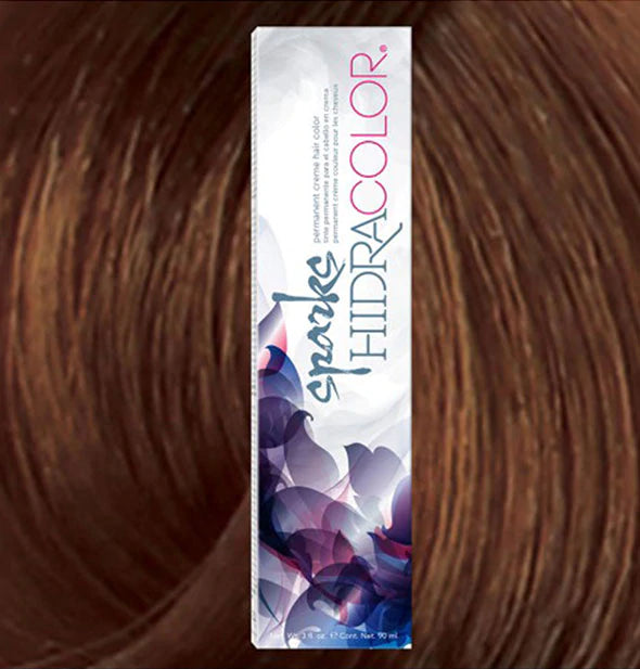 SPARKS - HIDRACOLOR Permanent Creme Hair Color Auburn Love 7.35