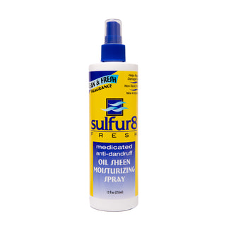 Sulfur 8 - Fresh Medicated Anti-Dandruff Oil Sheen Moisturizing Spray