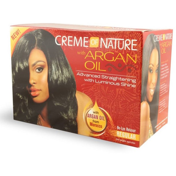 Creme Of Nature - Argan Oil No-Lye Relaxer REGULAR