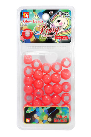Beauty Town - Pony Collection Glow Beads Red #10482
