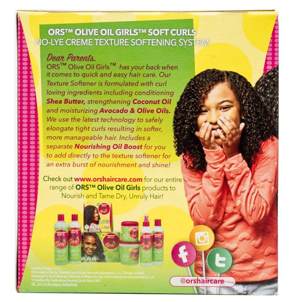 ORS - Olive Oil Girls Soft Curls No-Lye Creme Texture Softening System