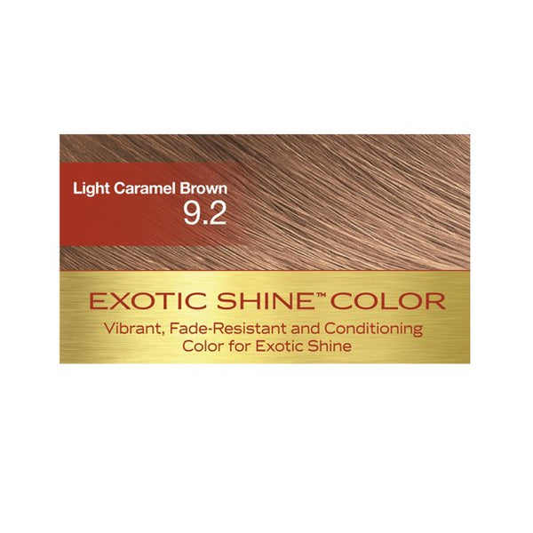 Creme Of Nature - Exotic Shine Color 9.2 Light Caramel Brown