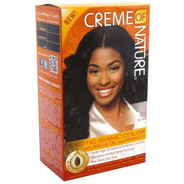 Creme Of Nature - Exotic Shine Color 3.0 Soft Black