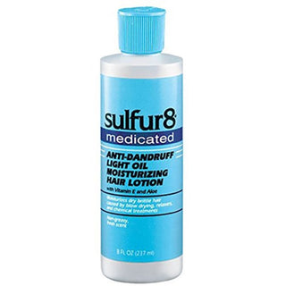 Sulfur 8 - Medicated Anti-Dandruff Light Oil Moisturizing Hair Lotion