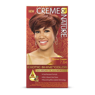 Creme Of Nature - Exotic Shine Color 7.64 Bronze Copper