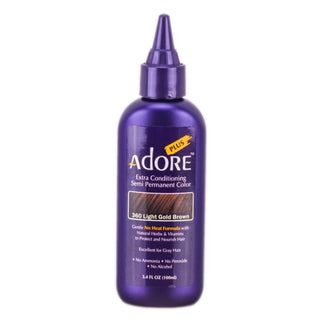 Buy 360-light-gold-brown Adore - Plus Extra Conditioning Semi-Permanent Color