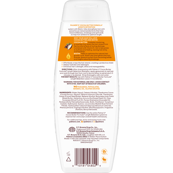 PALMER'S - Cocoa Butter Length Retention Conditioner