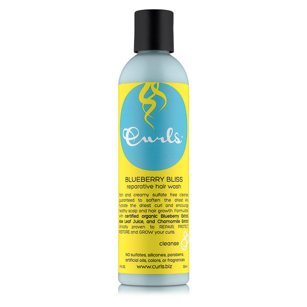 Curls - Blueberry Bliss Reparative Hair Wash Cleanse