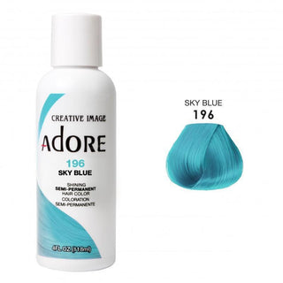 Buy 196-sky-blue Adore - Semi-Permanent Hair Dye