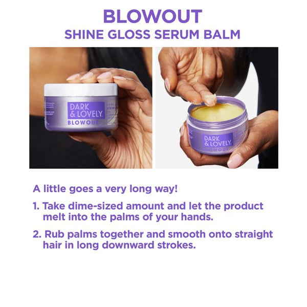 Softsheen Carson - Blowout Shine Gloss Serum Balm