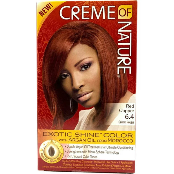 Creme Of Nature - Exotic Shine Color 6.4 RED COPPER