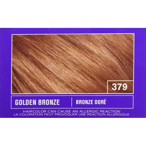 SoftSheen Carson - Dark & Lovely Fade Resist Permanent Hair Dye Kit #379 (GOLDEN BRONZE)